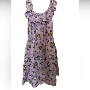 Her Universe Lavender Floral Kids Dress